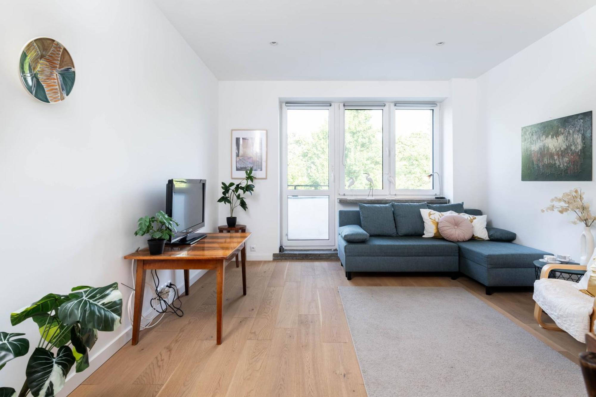 Chopin Apartment Lazienki Park Варшава Экстерьер фото